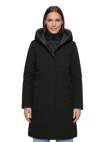 Betty Barclay Outdoorjacke mit Kapuze in Schwarz