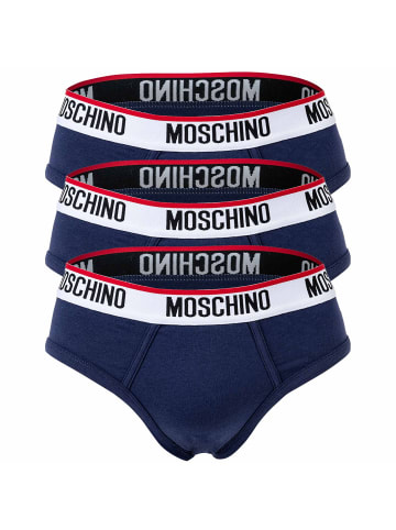 Moschino Slip 3er Pack in Blau