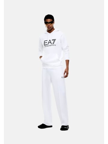 EA7 Sweatshirt in weiß