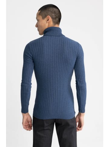 DeFacto Rollkragenpullover in Indigo