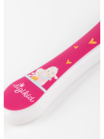 Sigikid 3 tgl.. Besteck-Set: Löffel, Gabel, Messer Schaf Schnuggi in pink