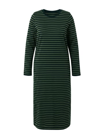 Studio Untold Jerseykleid in dunkeloliv