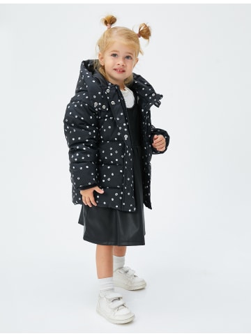 KOTON Anorak in Schwarz Gemustert