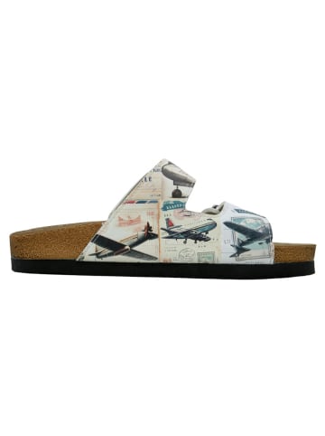 Dogo Stella Sandalen - Aeroplanes in Beige