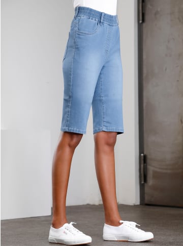 Sieh an! Jeans-Bermudas in blue-bleached