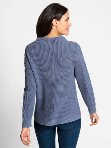 WITT WEIDEN Langarm-Pullover in taubenblau