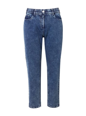 Ulla Popken Jeans in dark blue denim