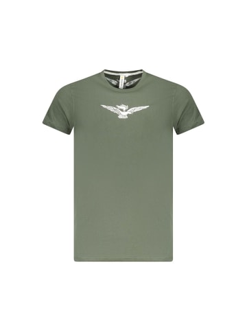 ACCADEMIA MILITARE Grünes Baumwoll-T-Shirt