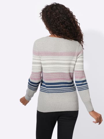 WITT WEIDEN Pullover in steingrau-rauchblau