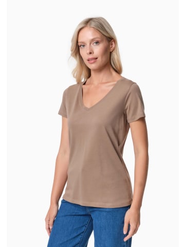 Organication T-Shirt "TAMARRA" in Kiesgrau