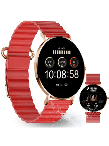 XCOAST Smartwatch  SIONA 2 Wave Red