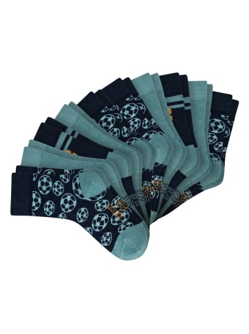 Schiesser Socken 10er Pack in Türkis
