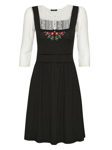 Vive Maria A-Linien-Kleid Meadow Girl in creme/schwarz