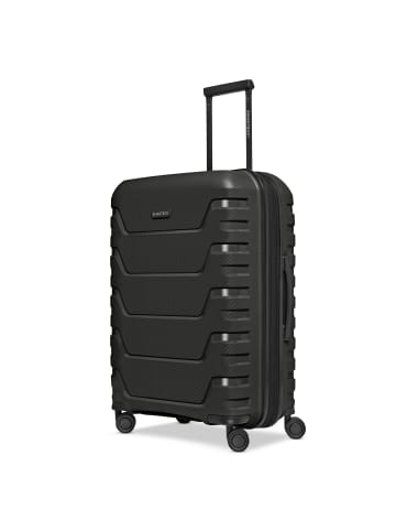 Smartbox Edition 01 4 Rollen Trolley 66 cm mit Dehnfalte in black