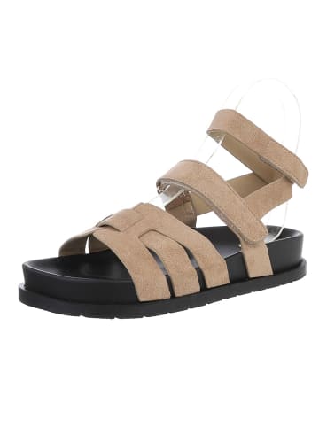 Ital-Design Sandale & Sandalette in Hellbraun