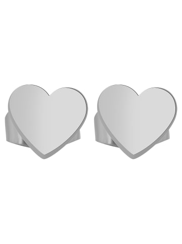 Adeliás Damen Ohrringe – Ohrstecker aus Edelstahl in silber