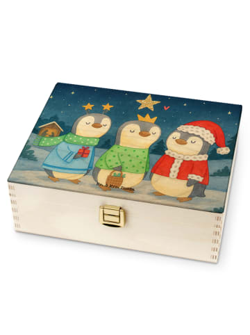 Mr. & Mrs. Panda Teedose Winterzeit Heilige drei Könige Design o... in Weiß