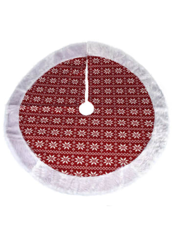 Home&Styling Collection Weihnachtsbaumdecke in rot