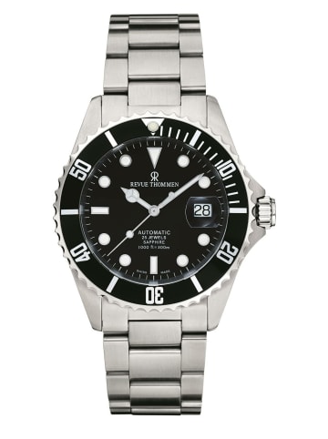 Revue Thommen Analoguhr für Herren in schwarz