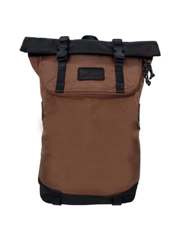 Doughnut Christopher Go Wild 18 - Rolltop Rucksack 45 cm (black x brown) in black x brown
