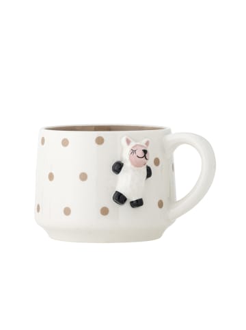 Bloomingville Dolly Tasse aus Steingut in weiss