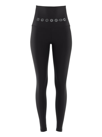 Winshape Functional Comfort High Waist Tights mit 7 Chakras HWL112C in schwarz/7-chakras