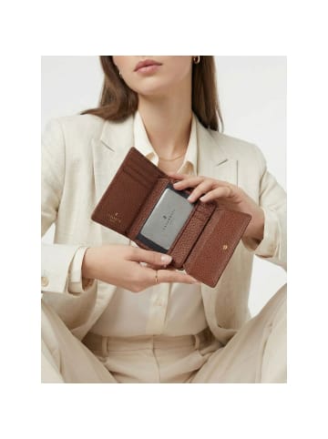 Lazarotti Bologna Leather Zip-Around Geldbörse Leder 12 cm brown