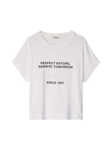 Marc O'Polo T-Shirt loose in Weiß