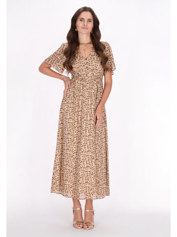 faina Women Dress in beige multicolor