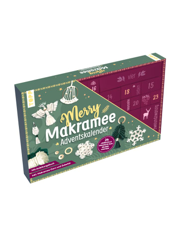 Frech Adventskalender Merry Makramee | Material für 24 Makramee-Projekte. Mit...