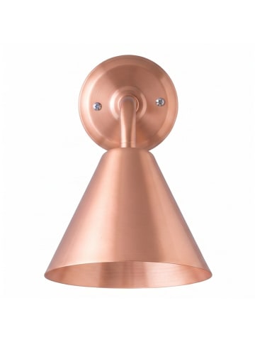 Licht-Erlebnisse Wandlampe (B)16 x (H)26 cm in Kupfer
