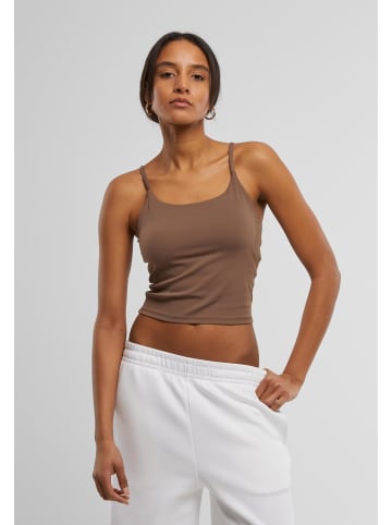 Urban Classics Urban Classics Tank-Tops in mocca brown