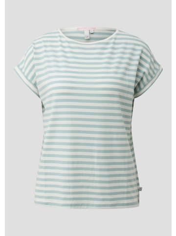 QS T-Shirt in 61G0_helles türkis