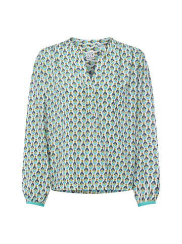 EMILY VAN DEN BERGH  Tunikabluse in aqua sand
