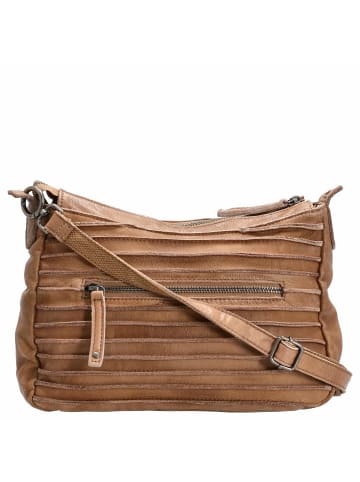 FREDs BRUDER Riffel Likely - Umhängetasche 30 cm (black) in caramel