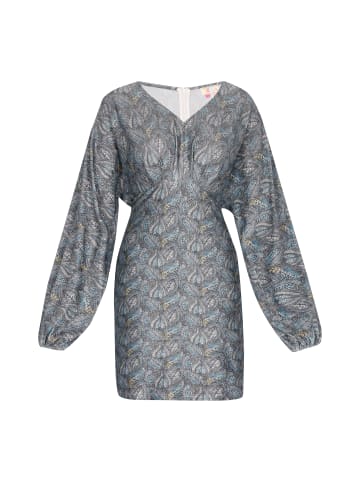 IZIA Damen Kleid in Aqua Mehrfarbig