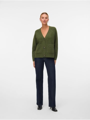 Vero Moda Strickjacke in Cypress