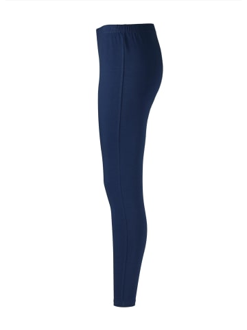 GOLDNER Bequeme Leggings mit flexiblem Sitz in marine
