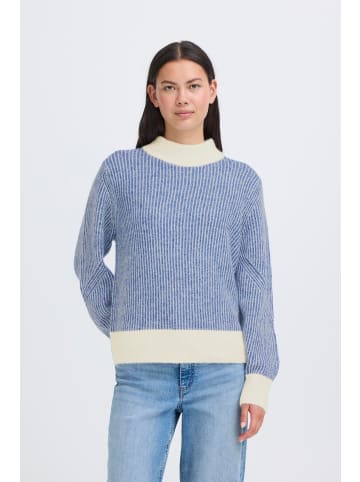 ICHI Strickpullover IHKAMARA Loose fit in True Blue