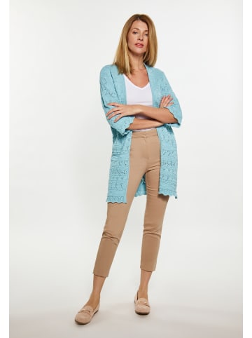 Albee Women Cardigan in Aqua