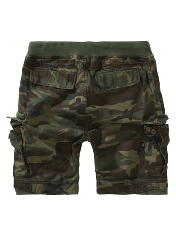 Brandit Cargo Shorts in woodland