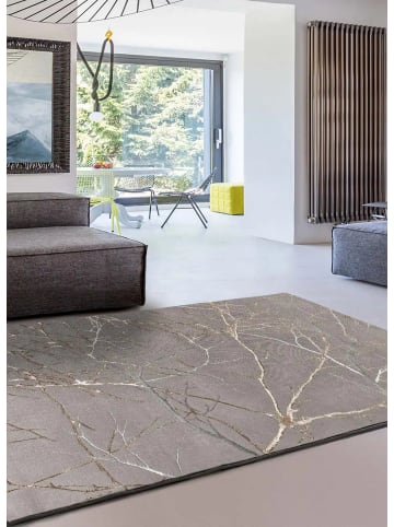 Atticgo Kurzflor-Teppich CREATION in grau