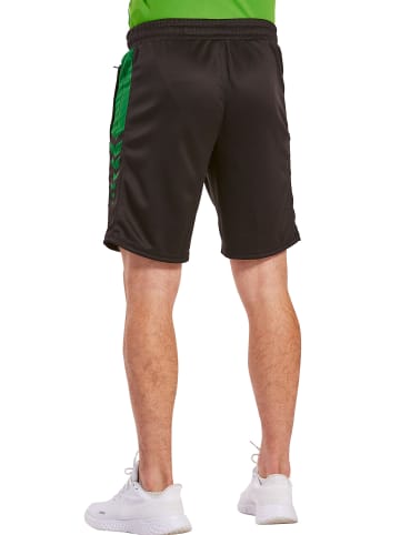 erima Herren Six Wings Shorts in schwarz/smaragd
