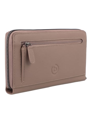 Bugatti Mira Geldbörse RFID Schutz Leder 19 cm taupe