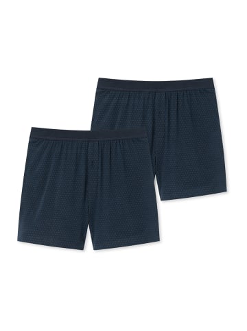 Schiesser Boxer Comfort Fit in Dunkelblau