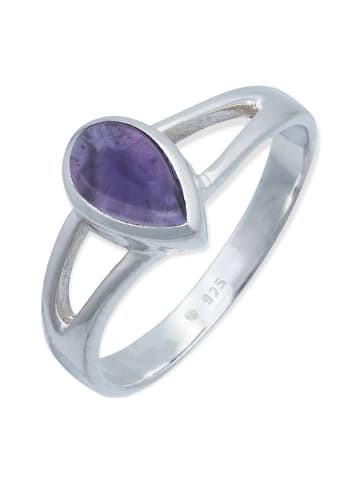 mantraroma 925er Silber - Ringe mit Amethyst