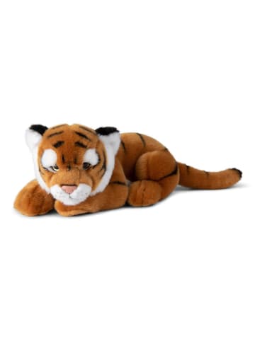 WWF Plüschtier - Tiger (liegend, 30cm) in braun