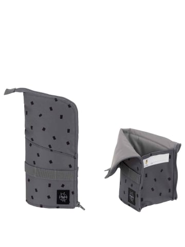 Lässig School Set Boxy Unique - Schulranzen Set 7tlg. (Gradient Green/Blue) in Speckles Anthracite