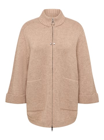 Rabe Strickjacke in Braun