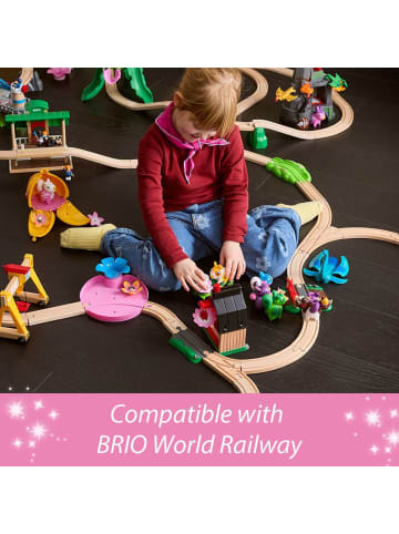 Brio Brio Aktionsspiel Blumenstadt Deluxe Set in bunt